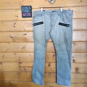 Cult of Individuality‎ 💙 Buckle Greaser Moto Jeans